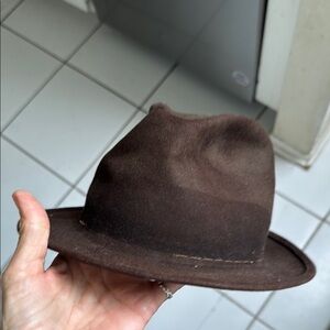 Vintage Stetson brown hat